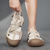 Summer Men Sandals Handmade Leather Hiking Outdoor Beach Shoes Fashion and Casual Sandals Men's Summer Shoes Sandals