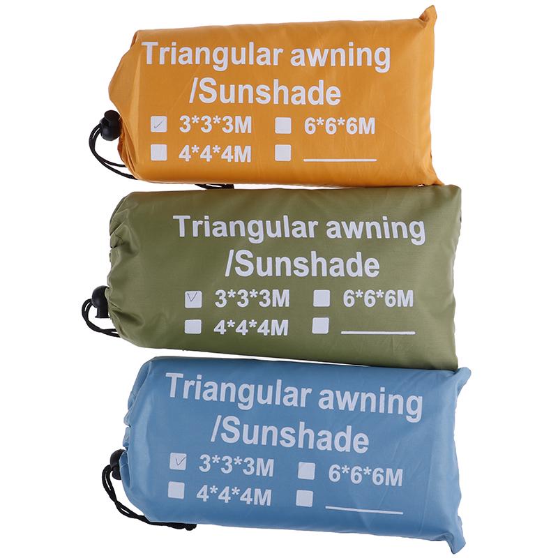Vanntett Trekantet UV Solseil Kombinasjonsnett Trekant Solseil Telt