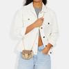 New COACH Morgan Canvas With Leather Saddle Bag Crossbody Shoulder Bag Women's Khaki CJ541-IMU4V