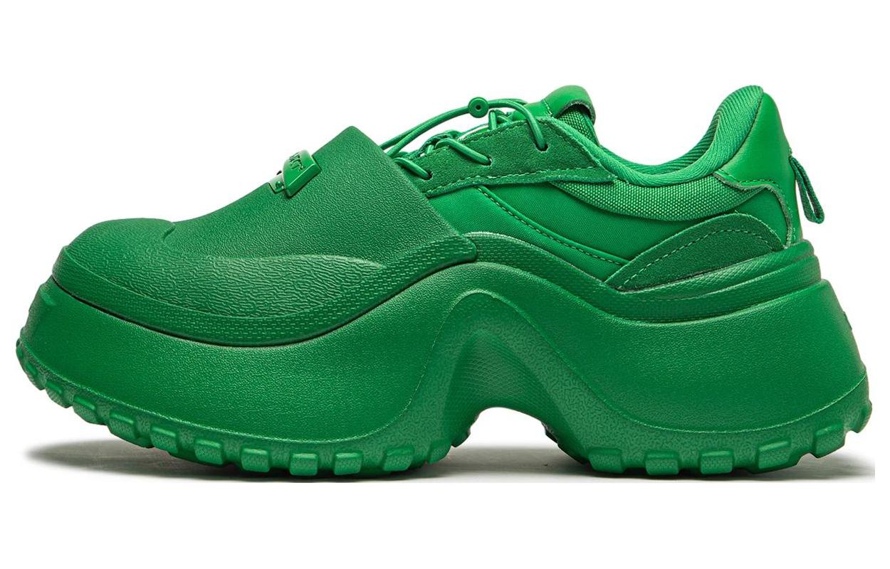 Li Ning Project* Abrasion Resistant Abrasion Resistant Low top Casual Shoes Women s Medium Green AGCT214-4 37