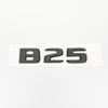 Glossy Black Letters B25 30E 900 850 800 700 ABS Emblem for Mercedes Benz Brabus E W212 W213 Car Trunk Badge Logo Sticker OG7 