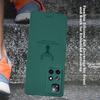 Redmi Note11Pro Phone Case, Xiaomi Redmi Note11Pro+ Full Lens Protection Frosted Anti-Drop Slim Silicone Soft Case - Dark Night Green