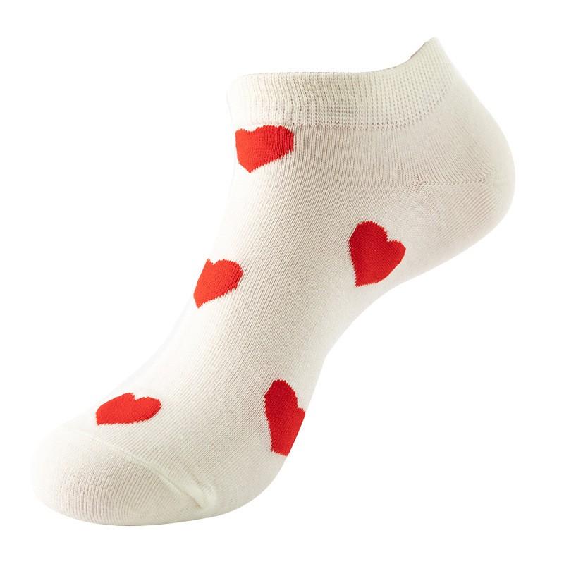 Mens Thin Boat Socks Womens Striped Cotton Ankle Breathable Sweat Absorbent Casual Fall