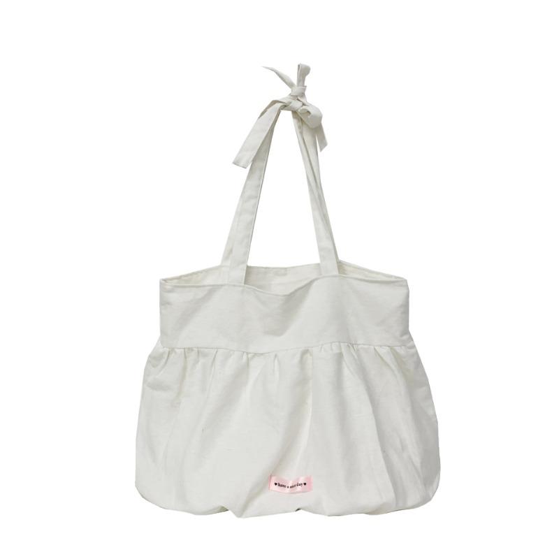 

Four Seasons Letter Embroidered Shoulder Bag Women s Trend Shopping Versatile Polka Dot Bow Women s Bag average size белый