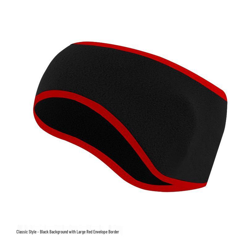 

Foldable Fleece Ski Headband for Ear and Forehead Protection One Size
