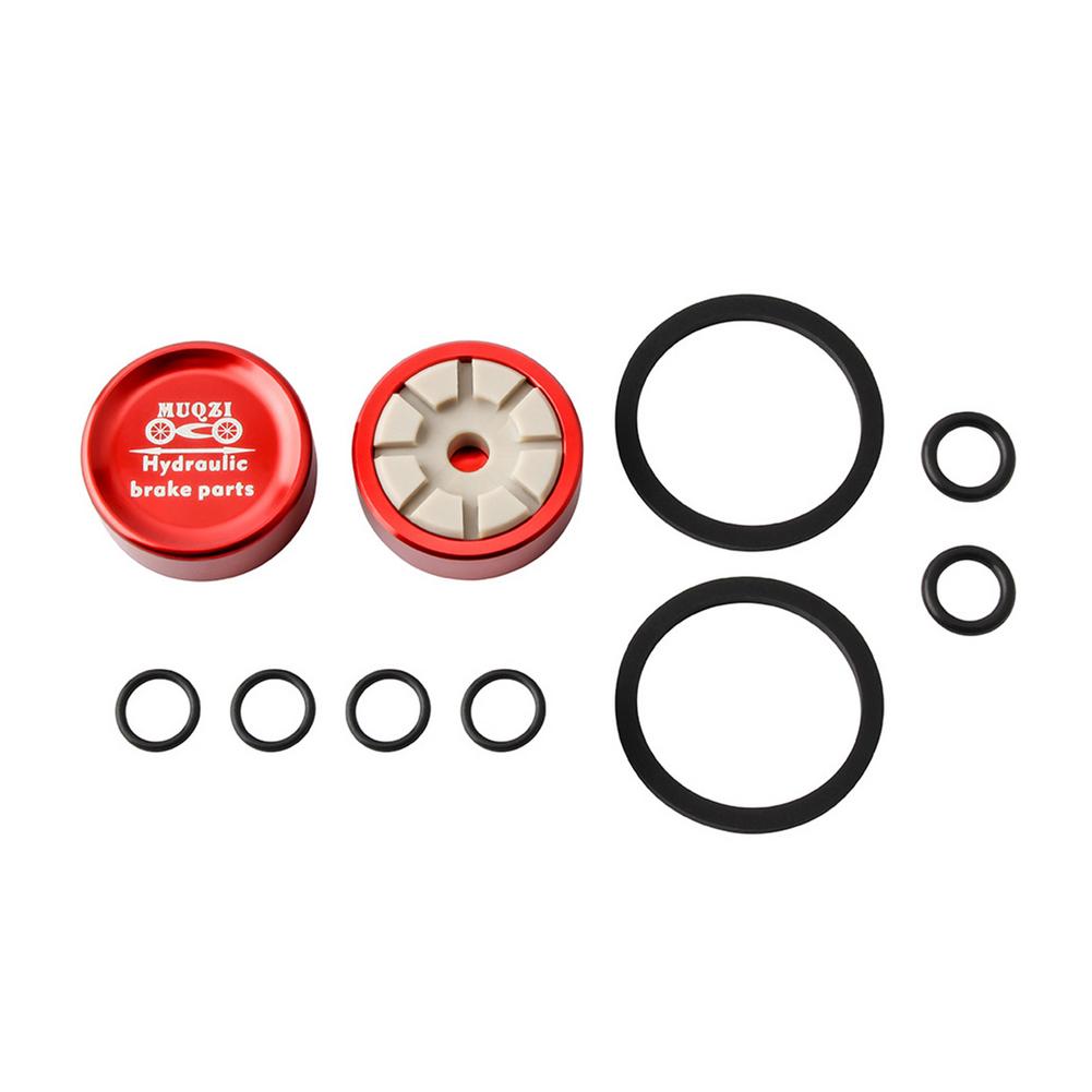 

Bike Hydraulic Brake Caliper Piston And Seal Kit For XT M785 / M8000 / SLX675 / ForXTR M9020 Road Bicycle Brake Parts Brake Pads красный