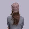 Lady Wool Knitted Hat Girls Cashmere Winter Warm Hat Female Knit Skullies Beanies Hats Knitted Cap Adjustable Solid Color B-9440