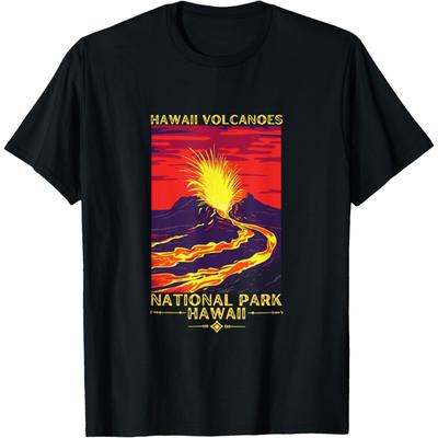 Hawaii Volcanoes National Park Hawaii State Souvenir Gift T-Shirt