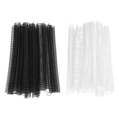 50 st Dubbelögla Metallbindrygg 180 Ark Kapacitet 3:1 Steg 34 Slingor 19 mm Diameter Set Kit för