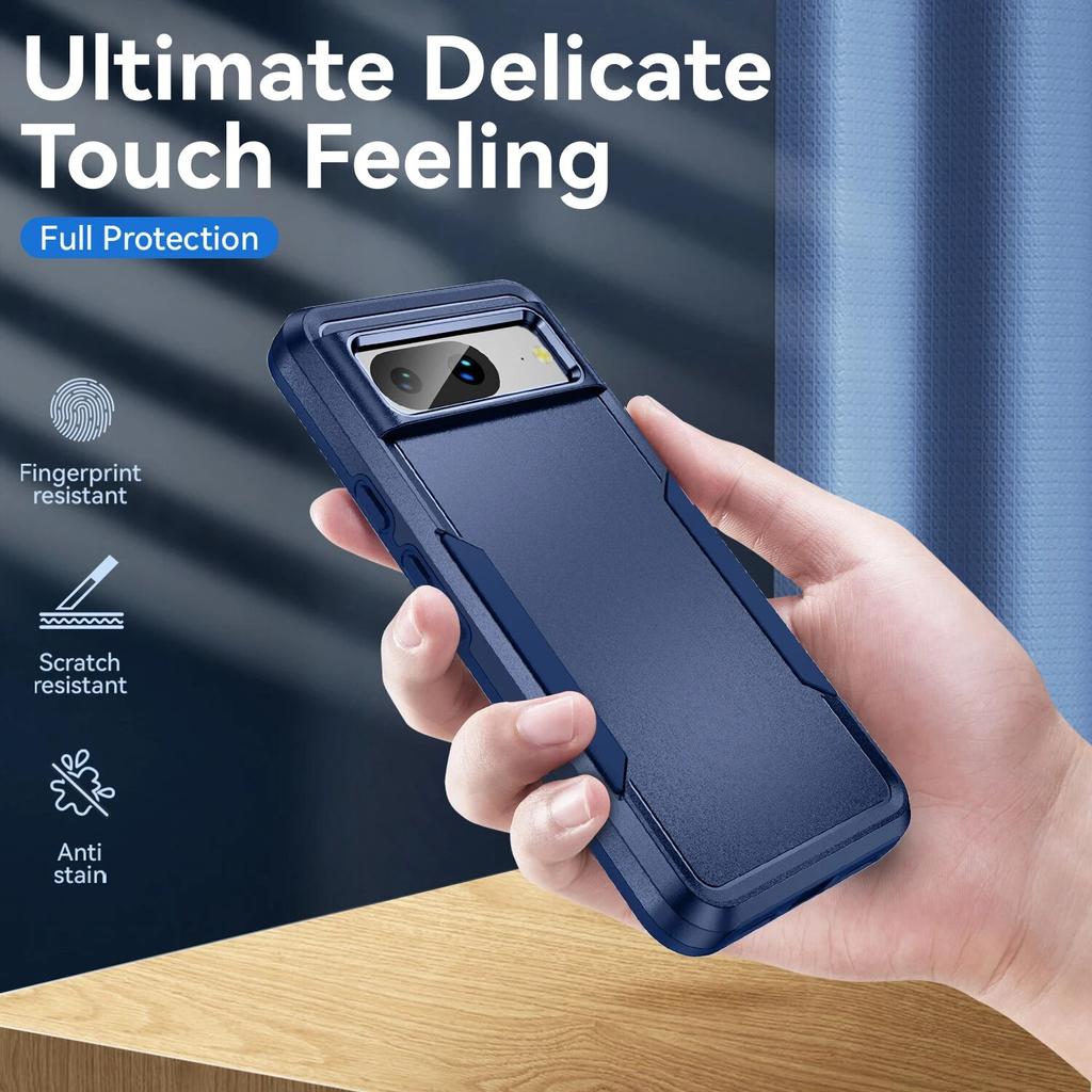 Anti-Klopf-Schutzhülle für Google Pixel 8 Pro, Pixel7, Pixel7a, Pixel8, Pixel 7, 6 Pro, 6A, 7A, Pixel6, stoßfeste Rückabdeckungen