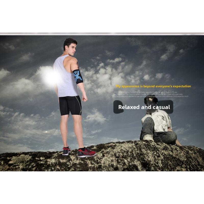 Sports Elbow Pads Outdoor Riding Basketball Elbow Joint Cover Arm Guard Knitted Pressurized Protective Gear