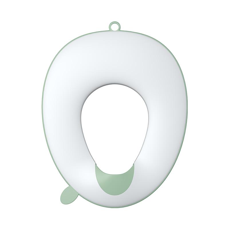 Durable PP Modern Elongated V Shaped Kids Toilet High Strength Impact Resistant Long Service Life Cost Effective Bathroom Use (White,pp)
