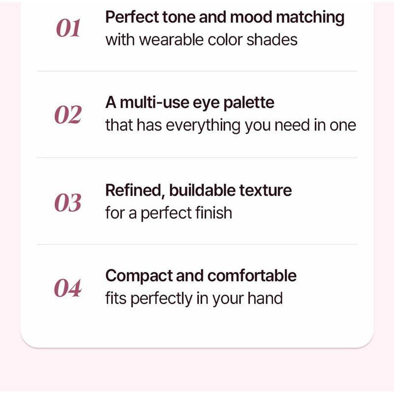 COSNORI - My Moment Eye Palette - 3 Colors