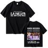 Sängerin Maria Becerra La Nena Harajuku Beidseitig Bedrucktes Unisex und Damen Sommer 2026 Bedrucktes T-Shirt