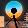 RGB Sunset Projection Lamp - Ambient Background Lighting for Photoshoots