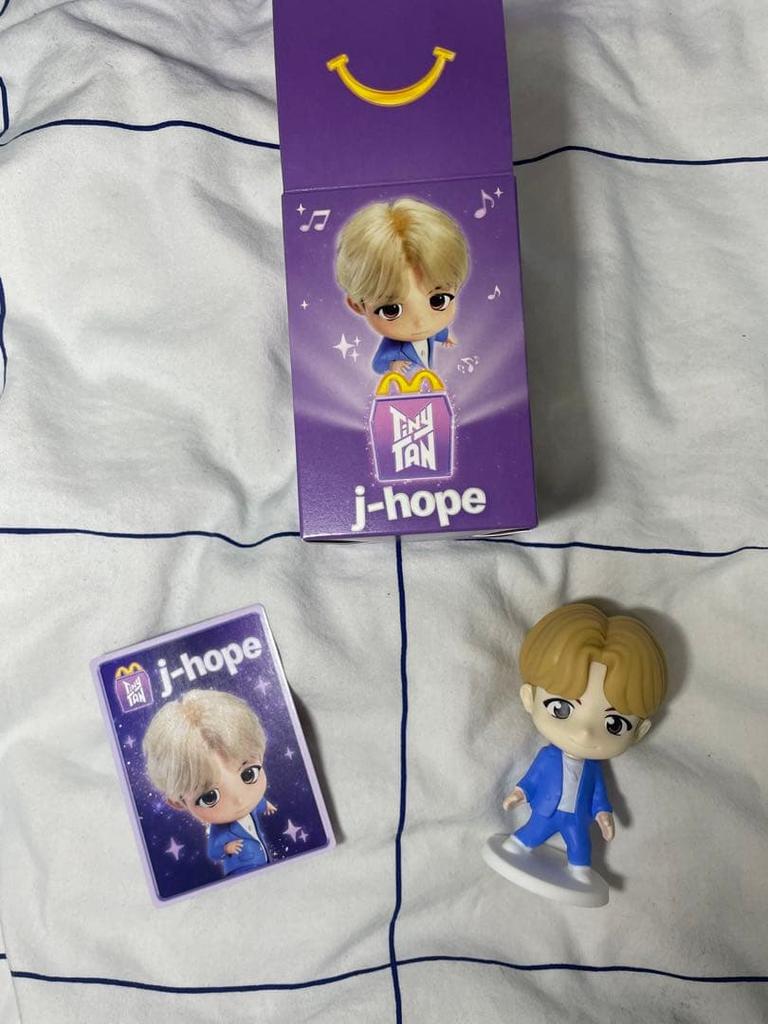 [USED] Korean McDonald's TinyTan BTS Full Members Not Available In Japan