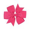 20Pcs Children Hair Clip Bow Hair Clip Sweet Princess Hair Clip Tailcoat Ribbed Satin Ribbon Baby Hair Accessory