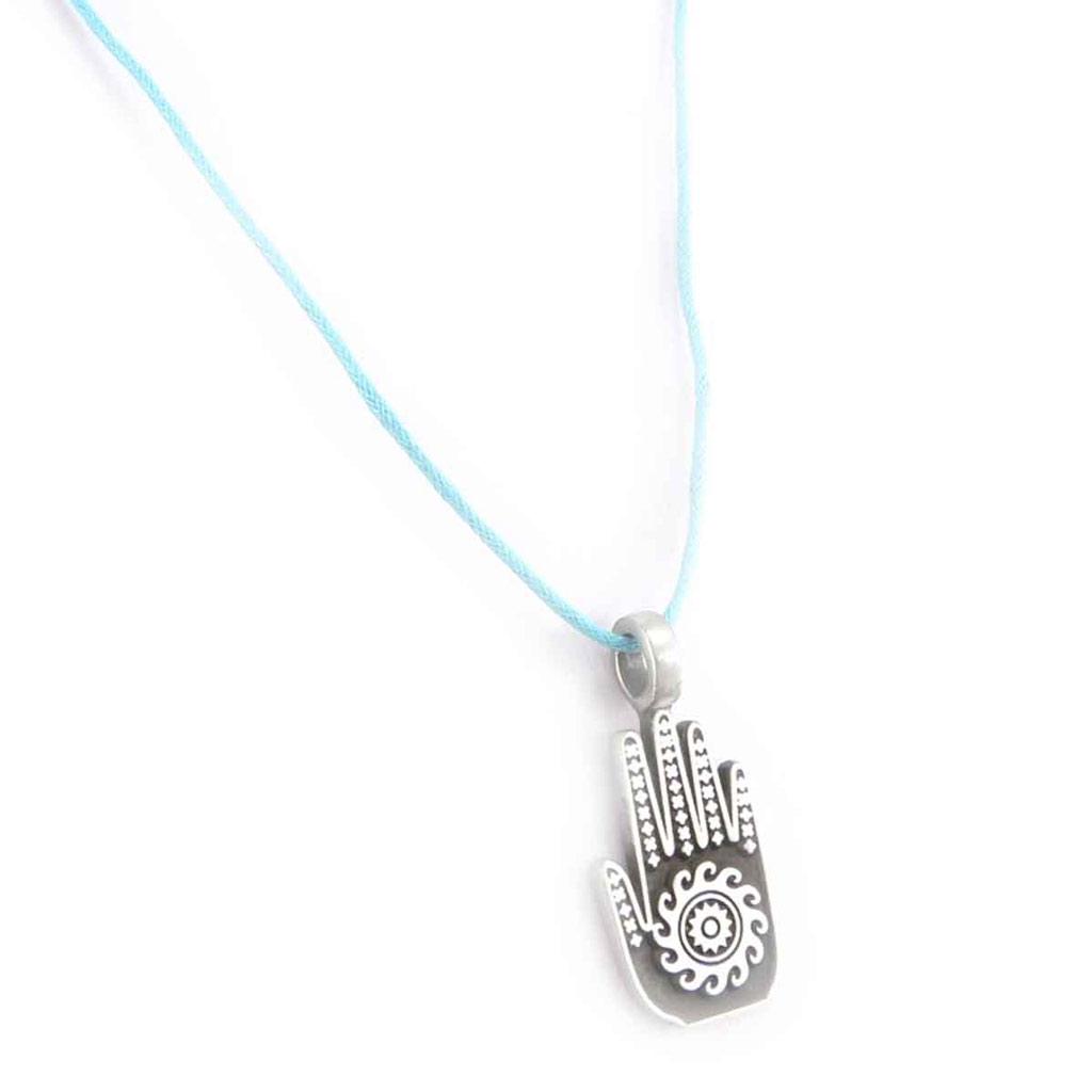 Les Trésors De Lily [J8500] - Turquoise 'Fatma' Designer Necklace