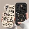 Cartoon Animal Cute Cat Pattern Phone Case For Xiaomi Mi Poco X6Pro X6 X7 X5 Pro Mi Poco F7 F6 F5 Pro Soft Silicone Cover