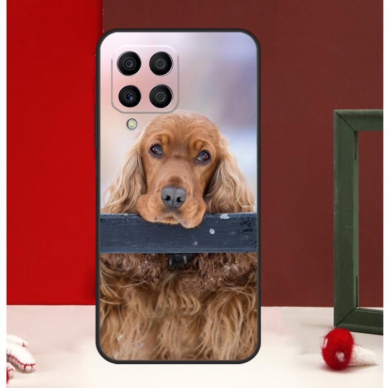 Cocker Spaniel Dog Case For Samsung Galaxy M13 M53 M56 M52 M32 M16 M11 M21 M31 M35 M12 M14 M15 M36 M55 M34 M54