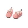 2024 Unisex Baby Shoes Winter New British Style Lace-up Cotton Shoes Hard-soled Children Baby Toddler Shoes 0-2 Years Old