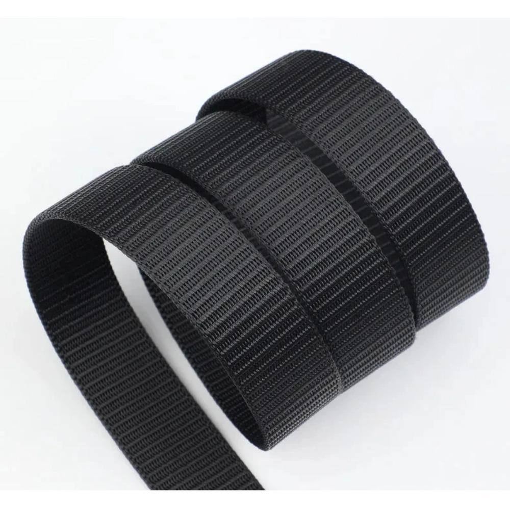 Men's Outdoor Leisure Sports Belt, Desdentado liberação rápida, fivela automática, preto, qualidade