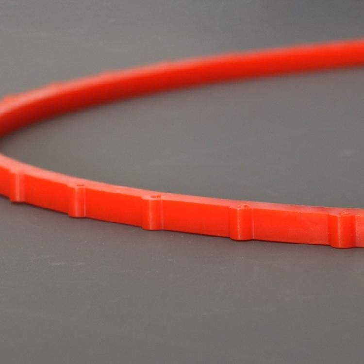 Präzises Holzform-Übertragungswerkzeug Flexible Gummistreifen mit Zahnradverzahnung Design 0,5M/1M/1,5M/2M Option