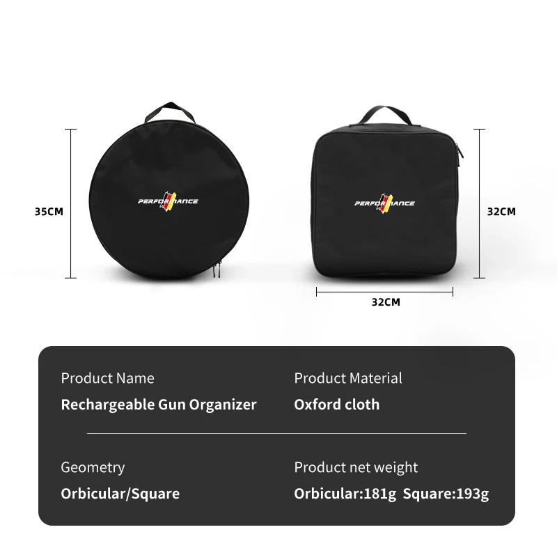 Autoaufkleber 2025 Heißes EV-Auto Ladekabel Aufbewahrungsbox Ladekabel Tragetasche Kofferraumorganizer Auto Zubehör Für BMW Perform