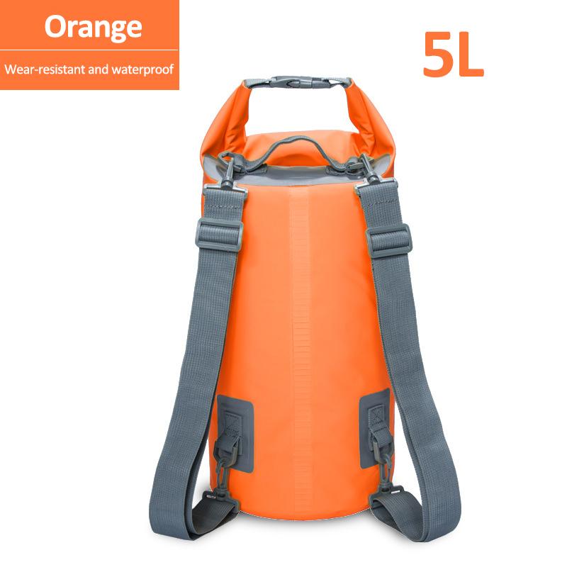 Outdoor Sport PVC Wasserdichter Aufbewahrungs-Trockensack für Kanu Kajak Rafting Schwimmen Reise-Kit Sack Rucksack