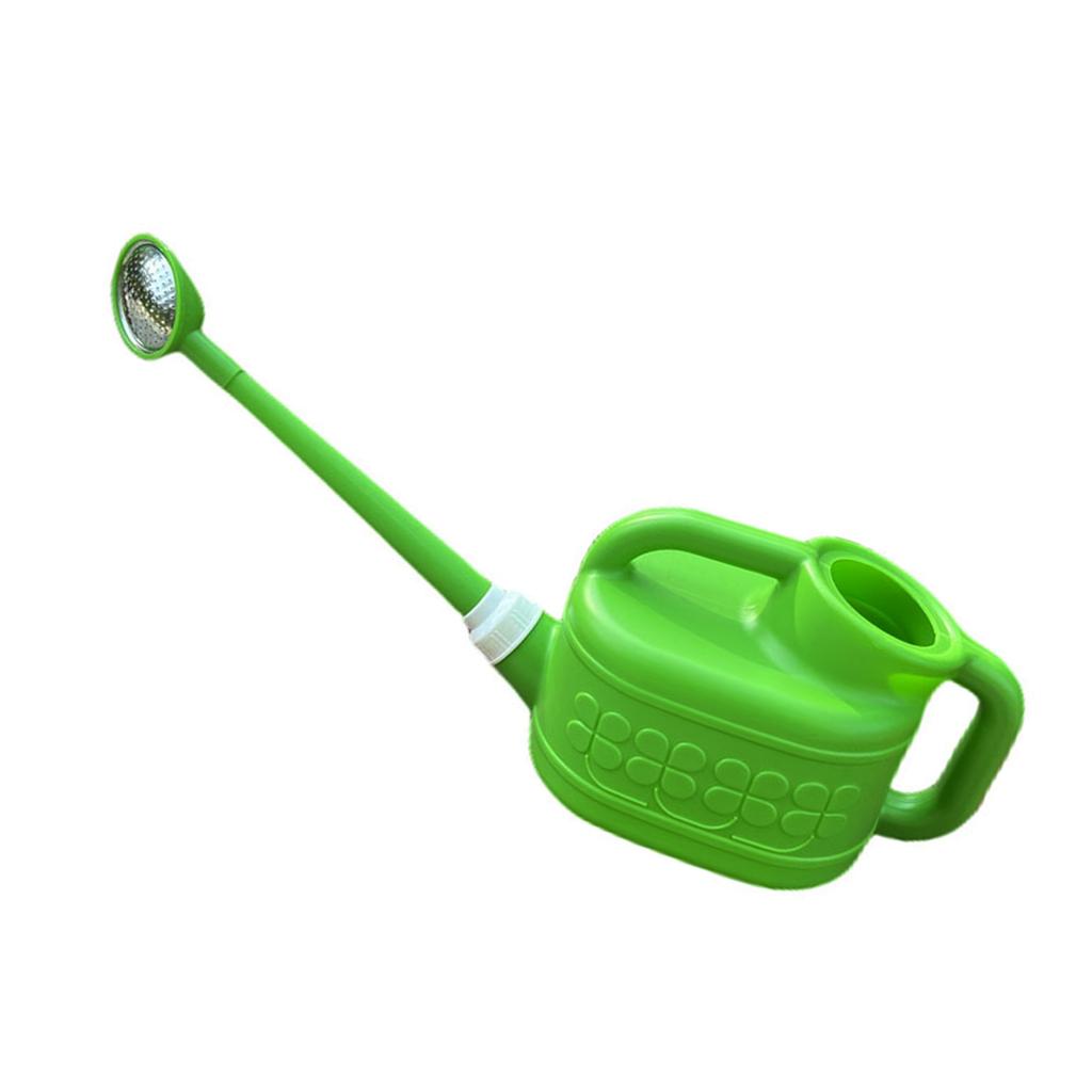 Multipurpose Outdoor Watering Container Adjustable Flows Spout Removable Sprayer Nozzle Comfort Handle For Balcony Plant