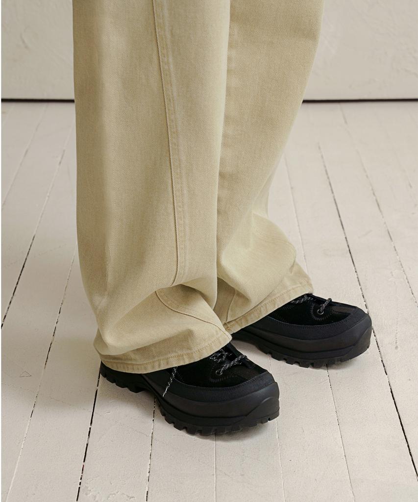 DENMADE Den06391 Beige Fade Out Pants [Curved Extra Wide Fit]