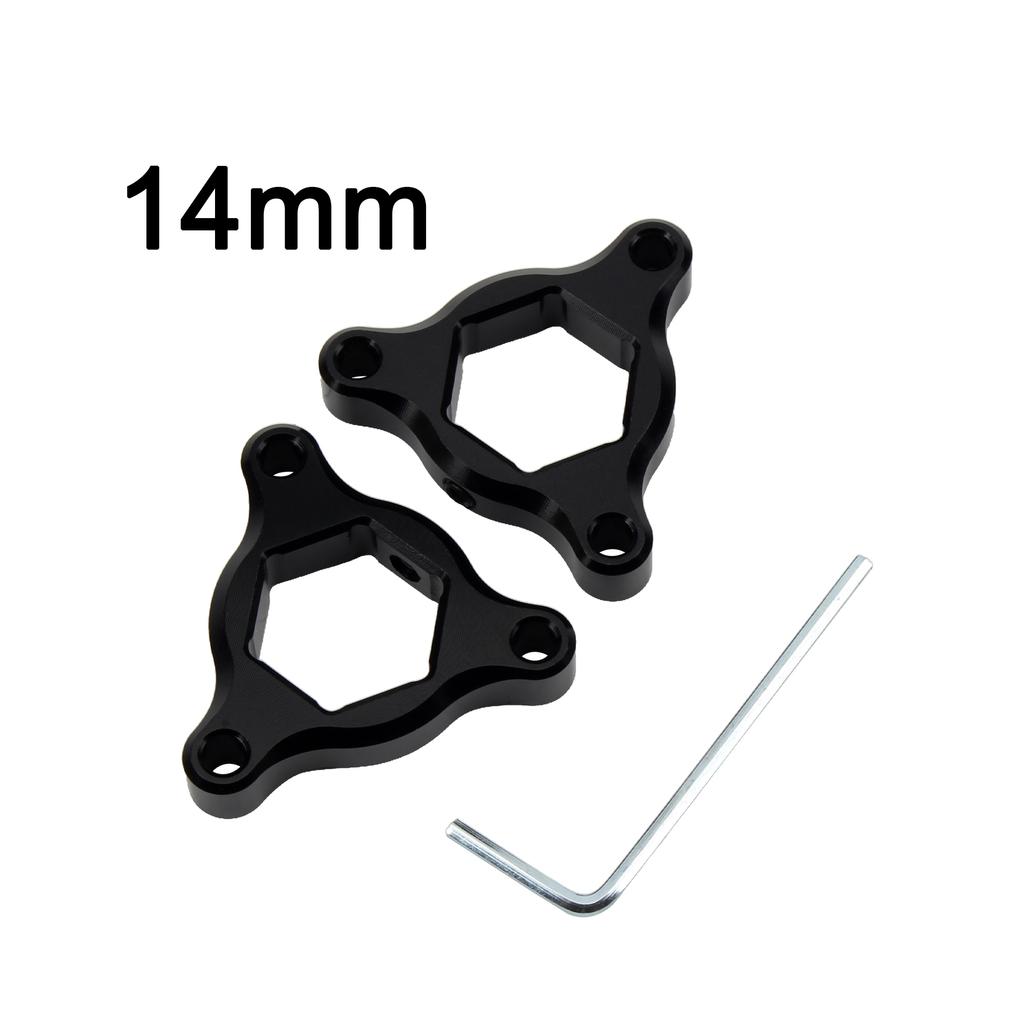 14MM 17MM Motocross Motorbike Suspension Fork Preload Adjusters For YAMAHA MT09 YZF R6 R1 Suzuki Kawasaki Ducati