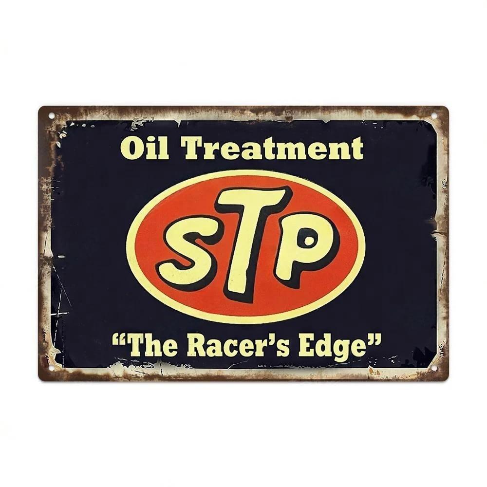 Car Gas Oil Sign Vintage Lubricant Metal Billboard Wall Plate Poster Decor Garage Auto Repair Shop Tin Sign Decorative Plaque
