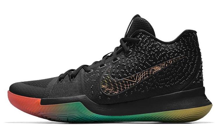

Nike Kyrie 3 ID Black Red Green AA2245-991 42.5