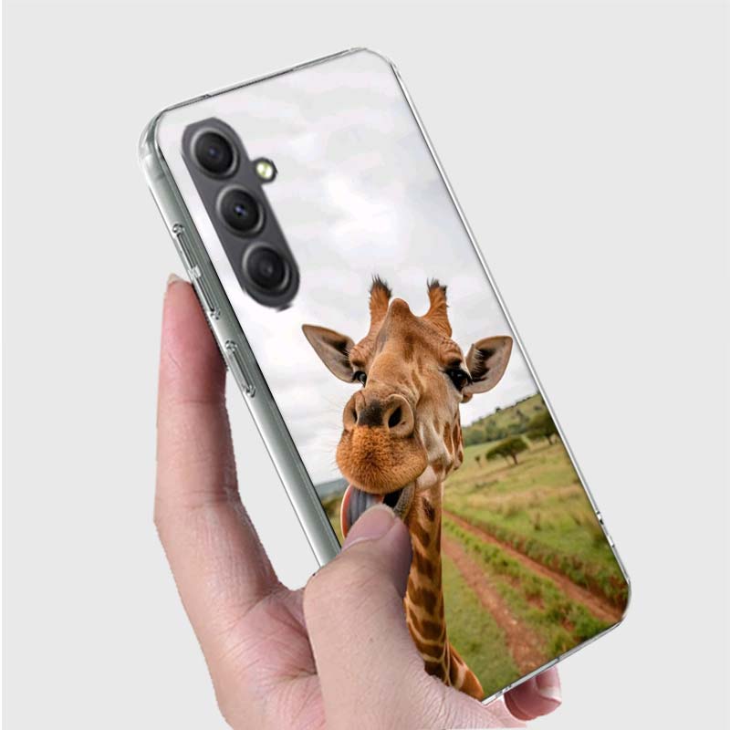 Giraffes Have Long Necks Phone Case for Samsung A16 A26 A36 A56 A17 A37 A57 A07 A06 A02S A03 A04S A05S Galaxy Note 20 10 A50S A7
