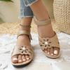 Freizeitschuhe, Sommerschuhe für Damen, Sandalen, Rutschfeste Schuhe, Atmungsaktiv und Leicht, Verschleißfeste Hausschuhe