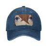 Games Genshin Impact Tartaglia  Denim Cap Casual Baseball Caps Adjustable Hat Summer Unisex Baseball Hats