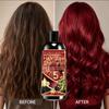 YUITIKUE Champú Tinte para el Cabello Borgoña 7 en 1 100ml - Color Vibrante de Larga Duración con Cuidado Nutritivo Botánico