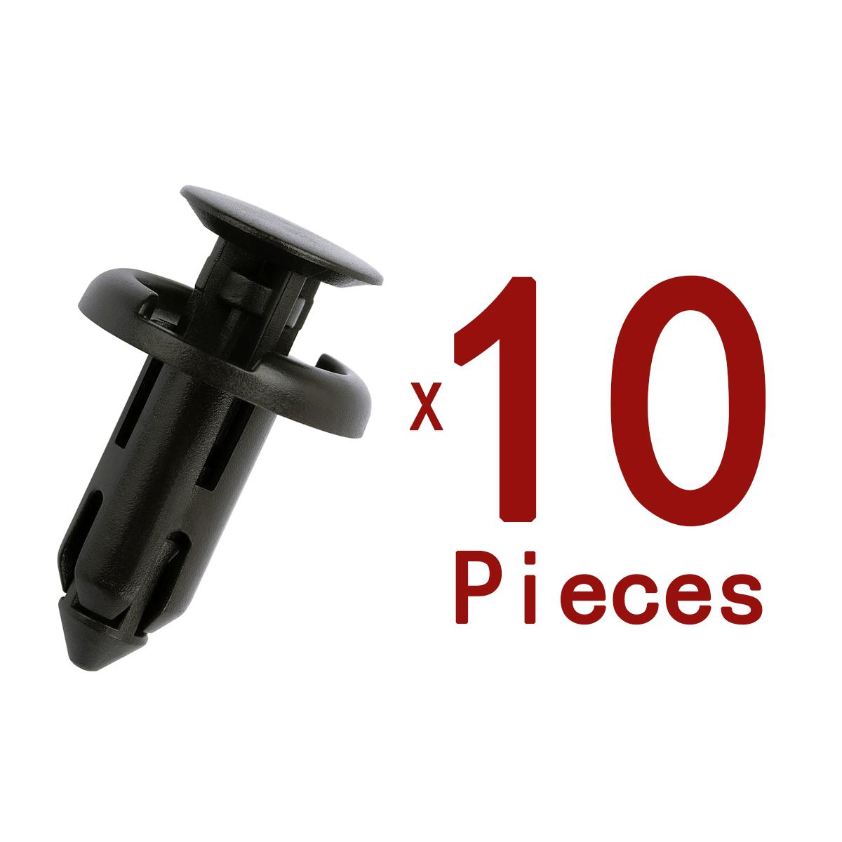 Fender Clip OEM 1006535-00-A 100653500A 1006535 90505-SX0-003 Garnish Side Protector Push-Type Retainer Clip for Tesla Model Y 10 pieces