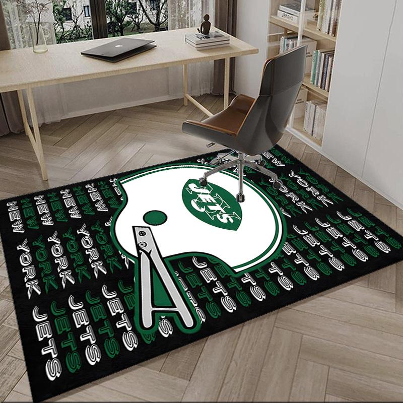 Jets Helmet Carpet, Kitchen Rugs, Yoga Mat, Non-Slip Mats, Rug for Bathroom, Living Room bedroom, Camping Rugs Christmas Gift