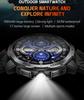 2026 Nuovo T-Rex3 Ultra Batteria 1100mAh Smartwatch GPS Traccia Bussola Super Capacità Impermeabile IP69K Tracker Sportivo Esterno Smartwatch Militare
