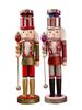 1/3Pcs Christmas Decorations Traditional Wooden King Nutcracker Soldier Home Office Tabletop Handcraft Puppet Ornament 35A