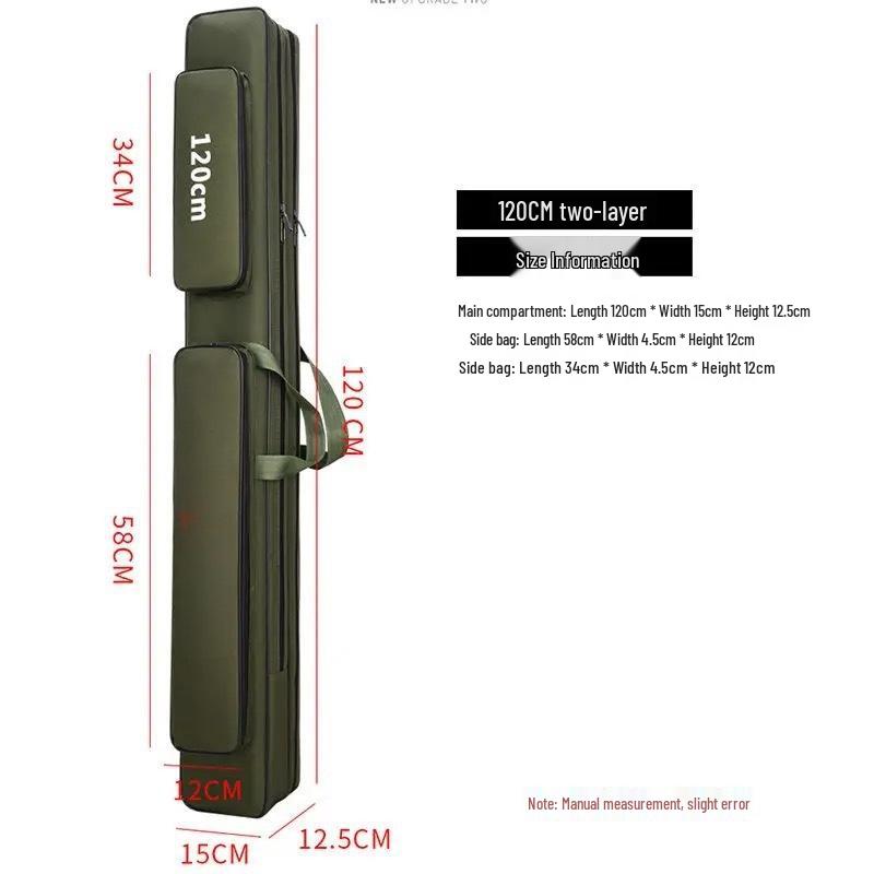 Durable Fishing Bag - Large Capacity, Two or Three Layers, Free Shipping