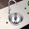 Practical Sturdy Stainless Steel Conical Basins Perfect for Balconies Room and Tight Areas Easy Installion Designs