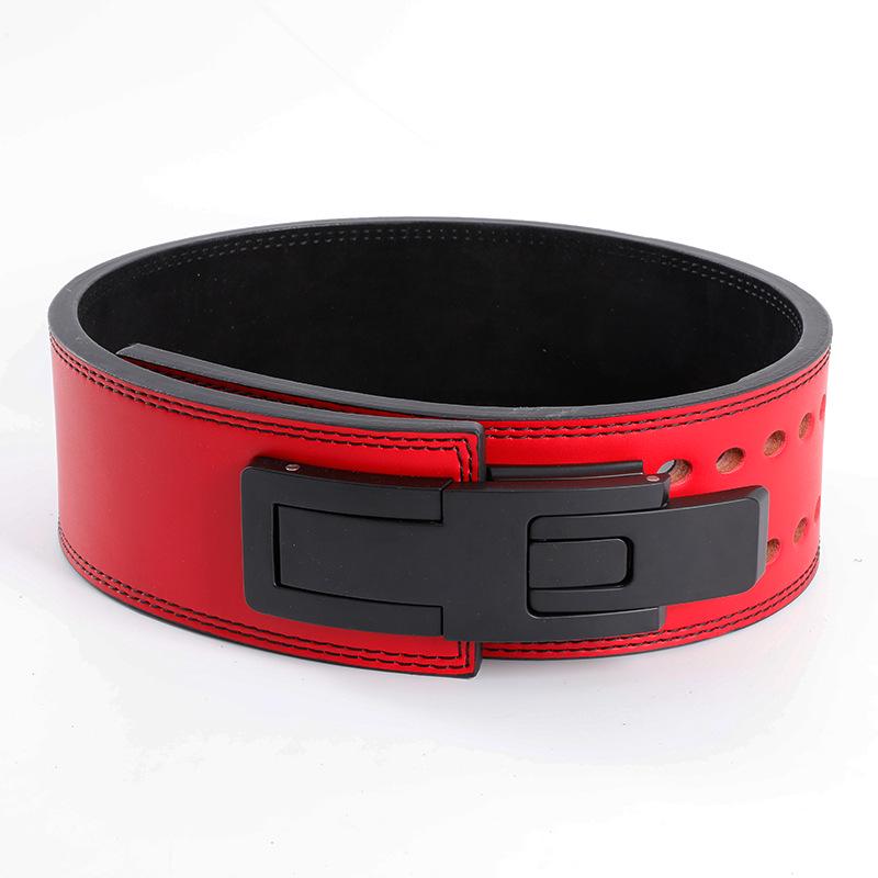 Weightlifting & Squat Training Belt - Back Support & Protection for Deadlifts, Powerlifting, and Fitness.