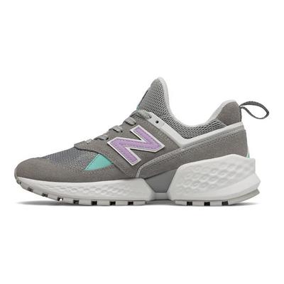Nb 574 Sport Mesh Confortáveis Versáteis Tênis Casuais de Estilo de Vida de Cano Baixo Mulher tênis Cinza WS574PRC