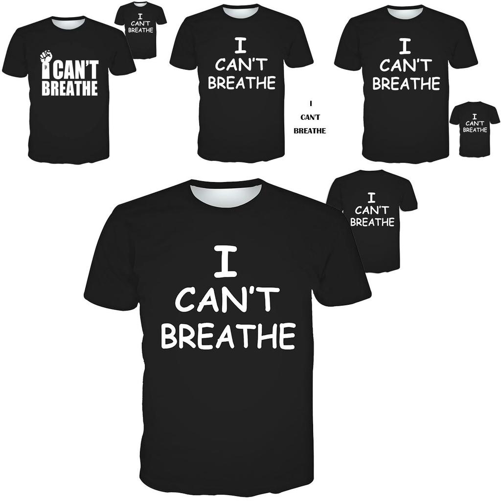 Stylish I Can't Breathe Printed T-shirt For Men And Women In Soft And Breathable Fabric