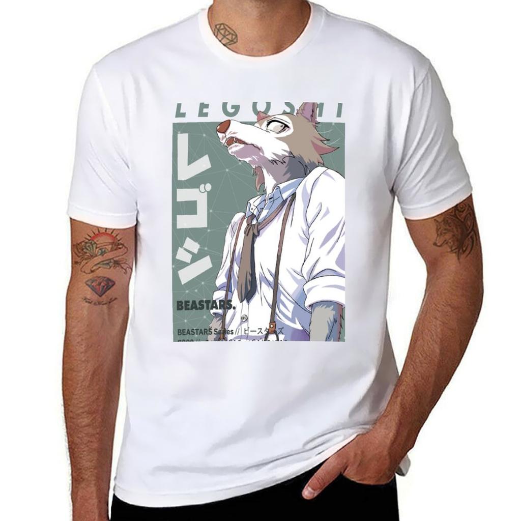 Beastars Legoshi Klassisches T-Shirt Feuchtigkeitsableitend Schnelltrocknend T-Shirt
