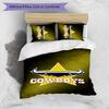Set Biancheria da Letto Stampato 3 Pezzi North Queensland Cowboys Morbido Traspirante Copripiumino Federe Set Lavabile Decorazione Camera da Letto Regalo per la Casa
