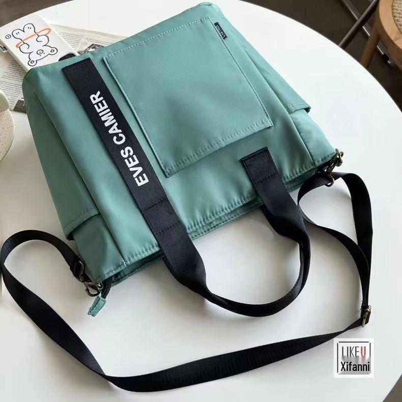 Stylish Waterproof Canvas Tote & Crossbody Shoulder Bag